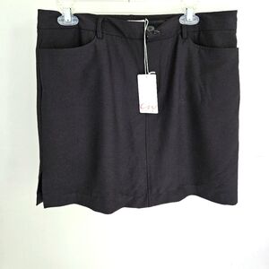 Skorts Cracked Wheat Black Golf And Tennis NWT